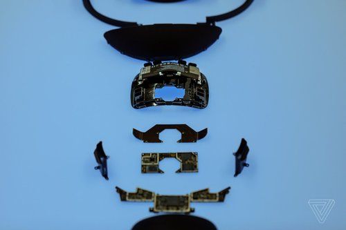 HoloLens 2 battery and main logic board